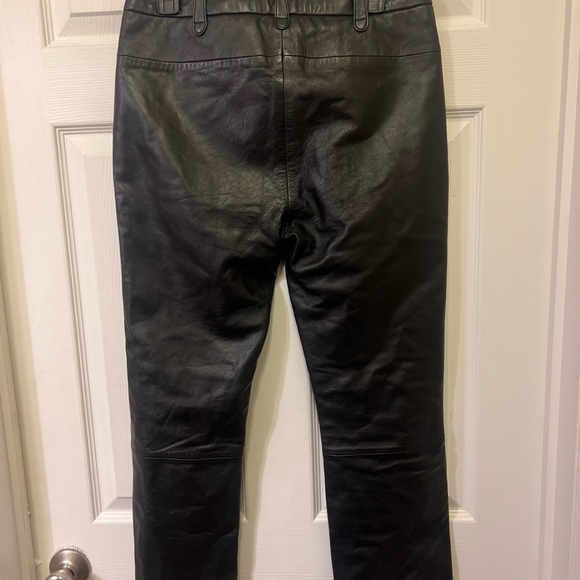 Muubaa women’s leather pants size 4 US black - Picture 12 of 12